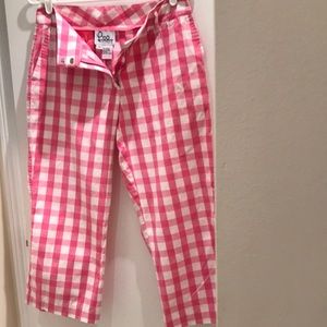 LILLY PULITZER CAPRI PANTS SIZE 6